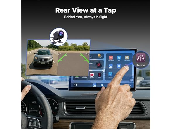Volam 9" Carplay 1080P Backup Screen