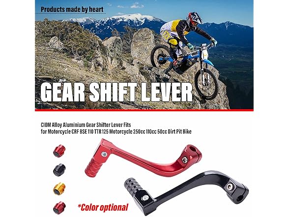CIOM Alloy Aluminum Gear Shifter Lever