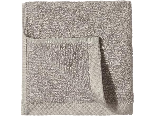 Amazon Basics Cotton Washcloths 12Pk