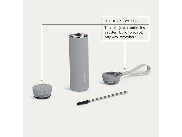 Dometic 22oz Insulated Sip Bottle - Silt