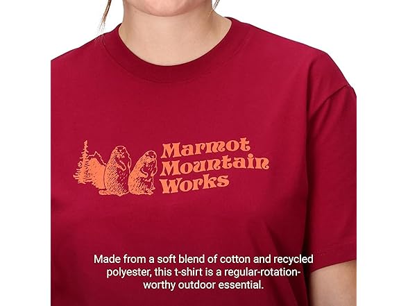 Marmot Womens MMW SS Tee