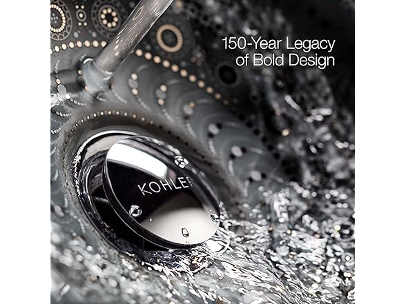 KOHLER K-33590-4N-BL Elate® Short Single-Handle Bathroom Sink