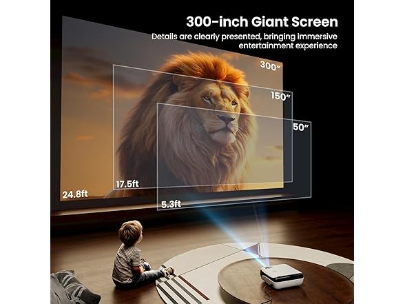 HAPPRUN TV Smart Projector