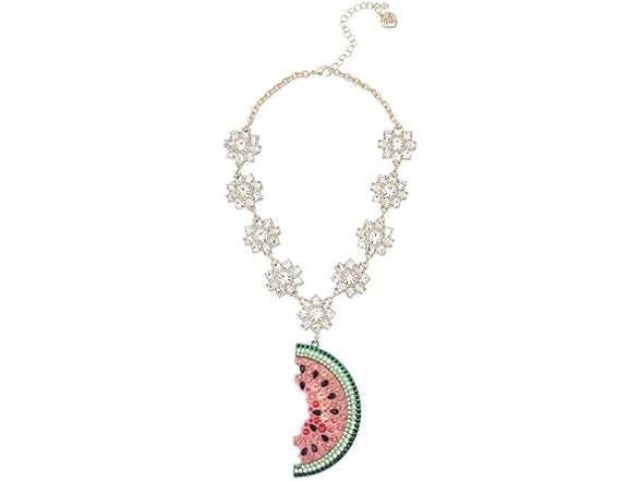 Betsey Johnson Watermelon Necklace