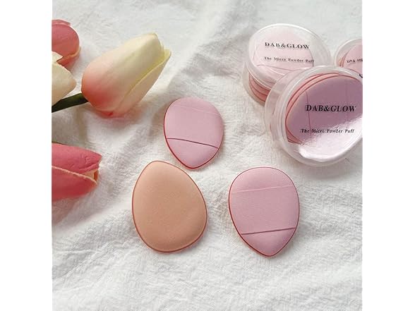 Mini Finger Makeup Powder Puff