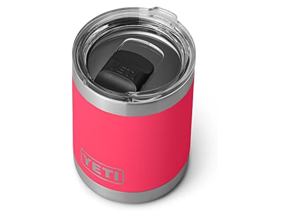 YETI Rambler 10oz Lowball, Bimini Pink