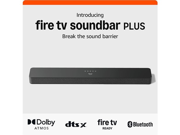 Amazon Fire TV Soundbar Plus (Newest Model)