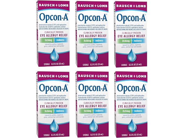 Opcon-A Allergy Eye Drops 