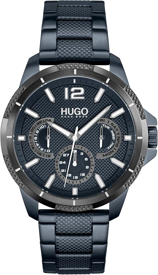 HUGO Sport Mens Multifunction Steel Watch - Gallery 2