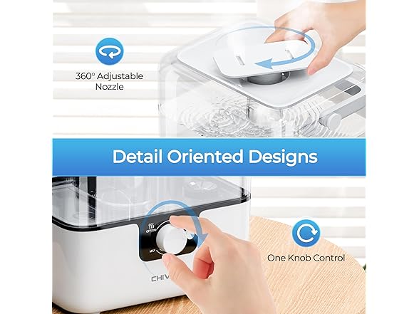 CHIVALZ CHIVALZ Humidifier for Bedroom