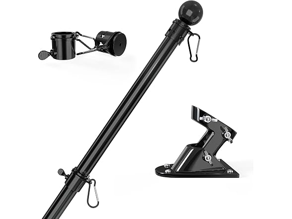 YeYeBest Flag Pole, 6 FT Flag Pole Kit
