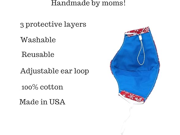 IUPTOWN CHIC 100% Cotton Face Cover