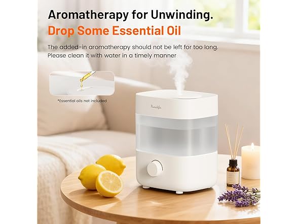 MRWALK Humidifiers for Bedroom