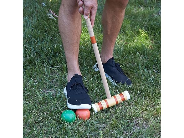 Hey Play 6-Player Croquet Set