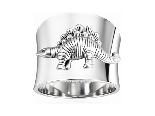 THJEW Dinosaur Wide Band Ring (9)