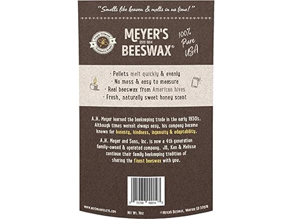 Meyer's Pure Domestic USA Beeswax