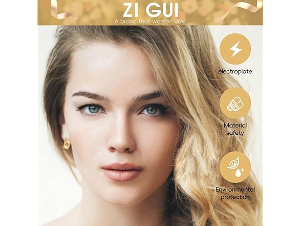 Gold Plated Chunky Hoop Earrings