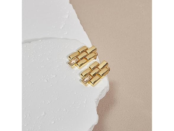 CelebWonde CW Womens watchband earrings