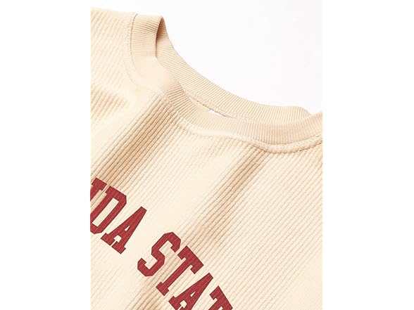 FSU Womens Corded Crew (Small)