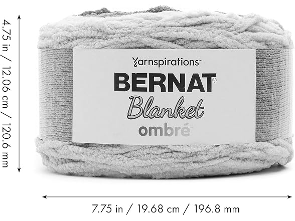 Bernat Blanket Yarn, Ocean Teal Ombre