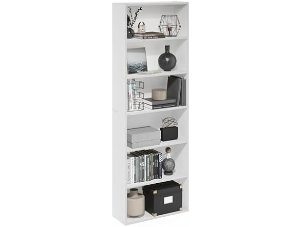 Furinno Furinno Jaya Simply Home Free Standing 6-Tier Open