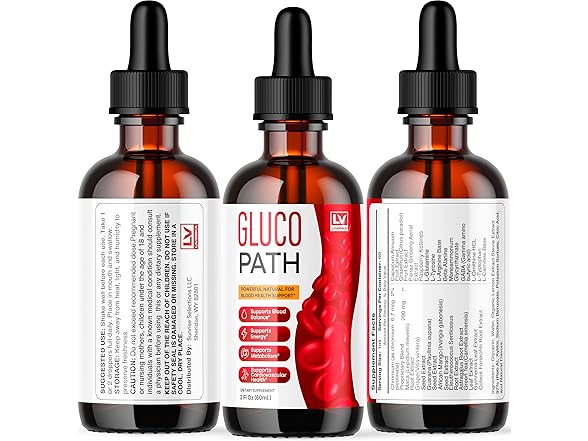 Glucopath Liquid Drops 1 Bottle