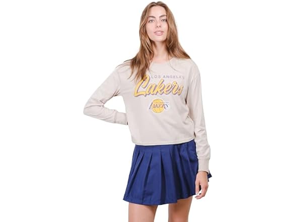 LAKERS Crop Top Sweatshirt (XX-Large)