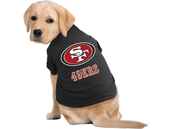 NFL 49ers Pet T-Shirt, XS