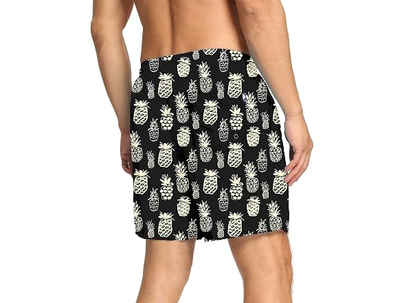 Diorlv Men (XXL) Swim Trunks Quick Dry Mesh Shorts