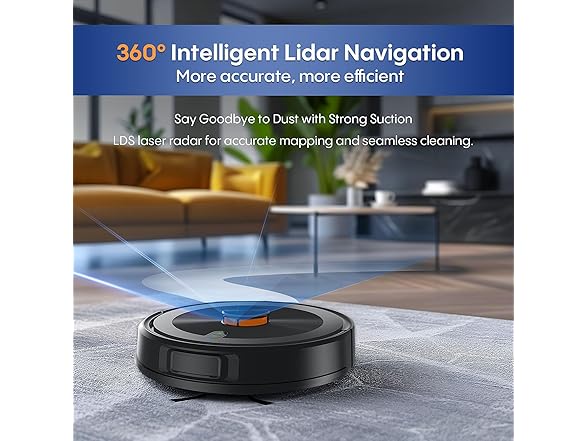 Bagotte Robot Vacuum and Mop Combo