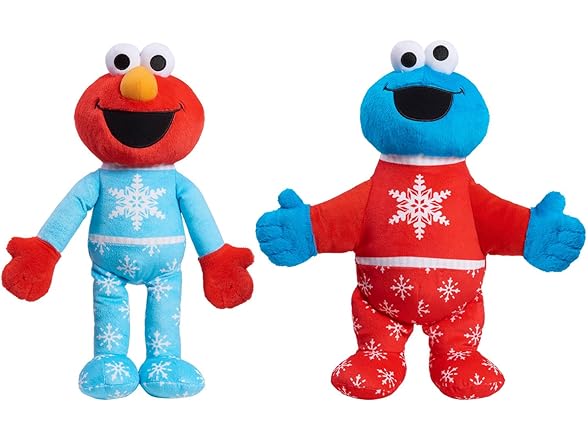 Sesame Street Holiday 15" Large Plush Elmo