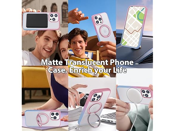 ROSROME for iPhone 15 Pro Max Case