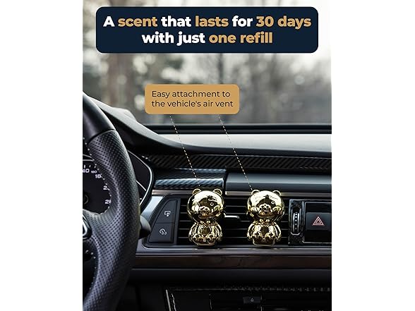AURA Car Air Freshener Vent Clip