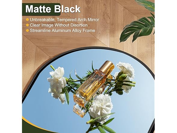 NicBex Oversized Full-Body Mirror, Large Arched