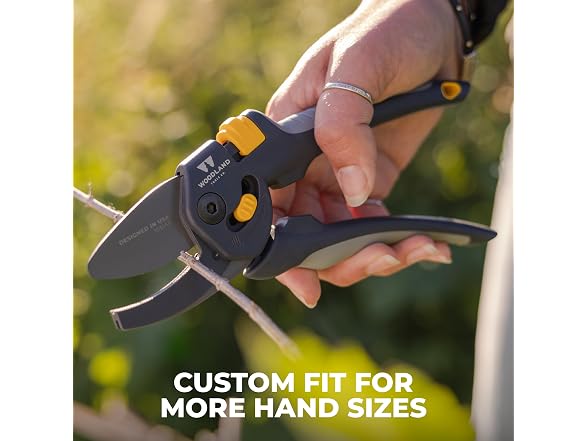 Woodland Tools Co. Heavy Duty Anvil Pruning Shears – 5/8"