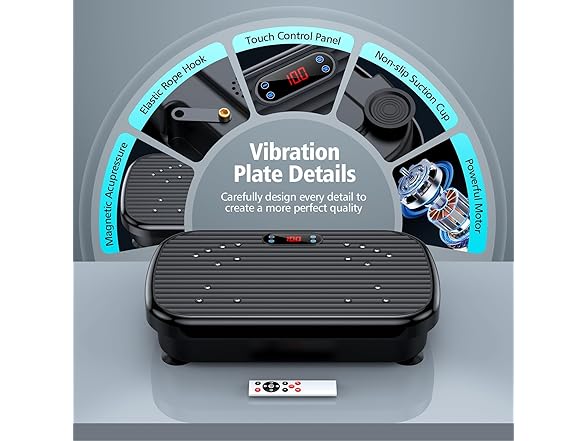 PUREROYI Vibration Plate Exercise Machine