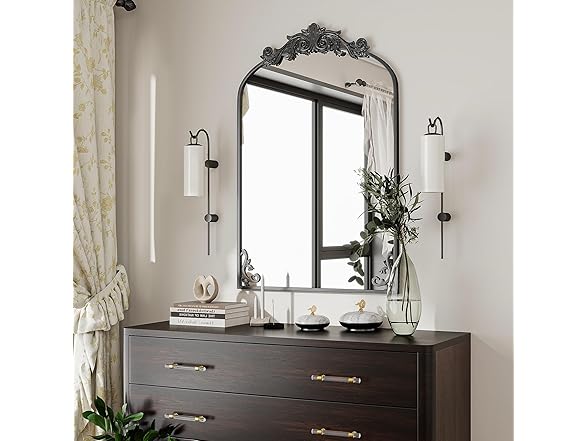 VooBang Vintage Arched Bathroom Mirror