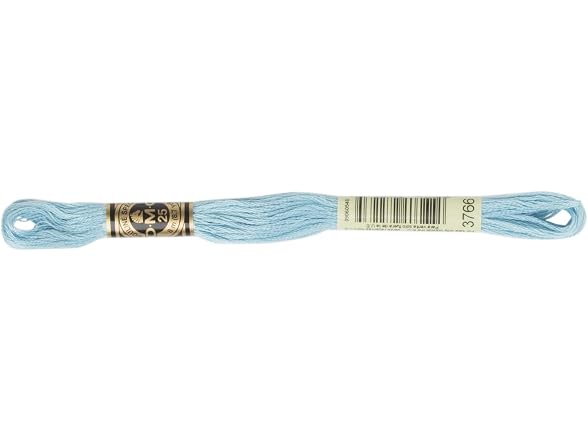 DMC 6-Strand Embroidery Cotton Floss, Light Peacock Blue