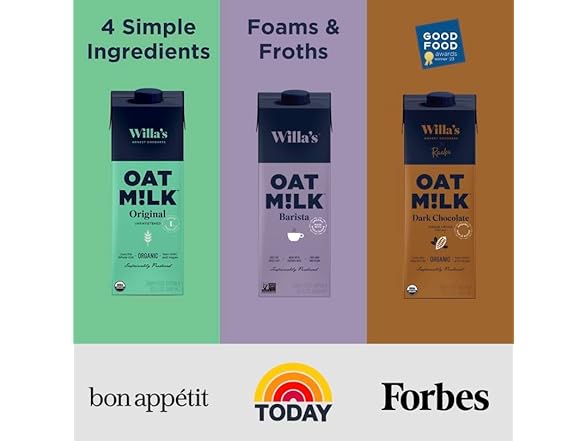 Willa's Barista Oat Milk, 32oz