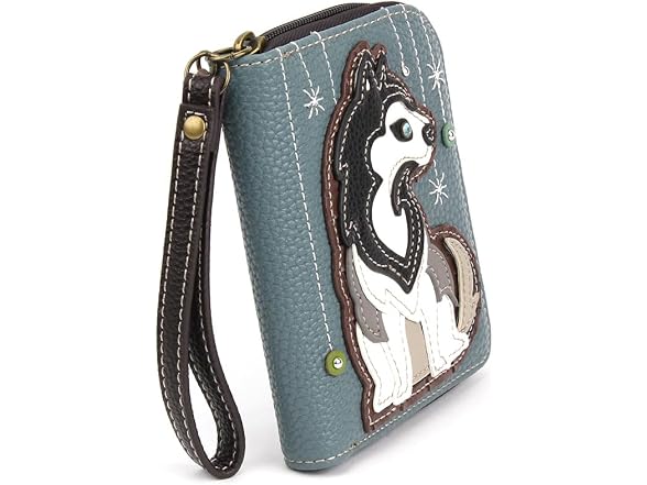 Chala Women (5"W x 0.5"D x 5.5"H) Zip Wallet