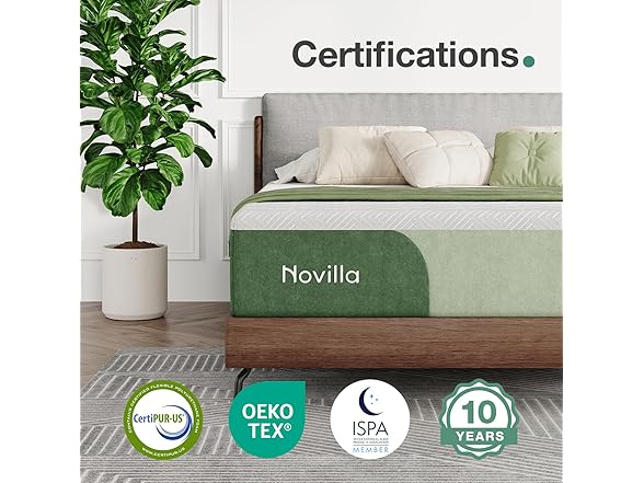 Novilla 12 Inch Full Mattress Comfortable