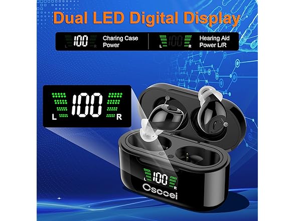 Cscoei Digital OTC Hearing Aids