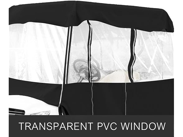 Golf Cart Enclosure 86'', 4-Person Golf Cart