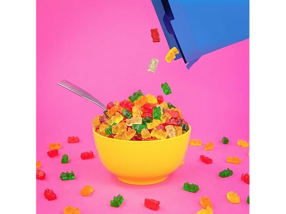 1PK HARIBO Gummi Candy, Original Goldbears, 10 OZ
