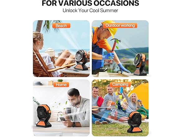 Doviluxe Rechargeable Fan