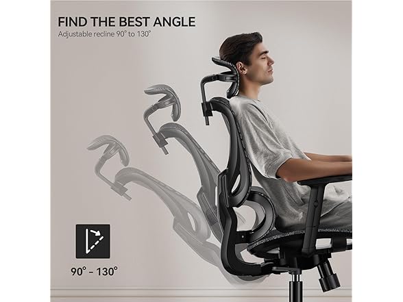 NOBLEWELL BC077025030064 Ergonomic office chair (Open Box)