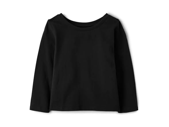 TCP Toddler Girls (2T) Basic Tee Black