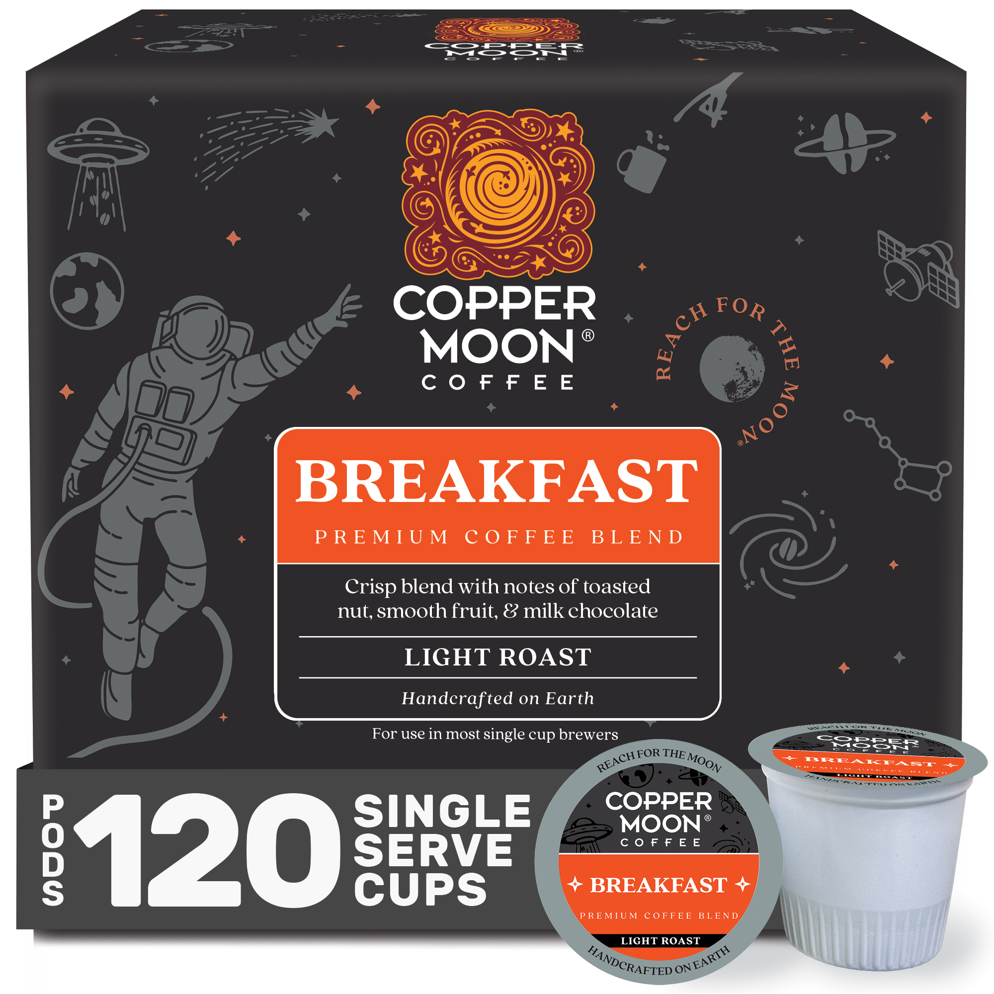 (120ct) Copper Moon Coffee K-cups (Your Choice) - Gallery 9