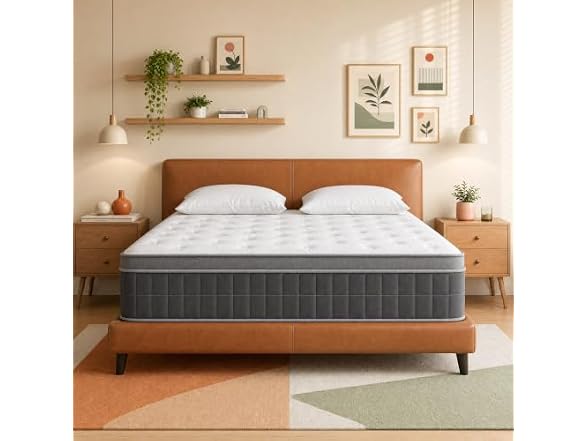 Mutesleep 12 Inch Queen Memory Foam Mattress