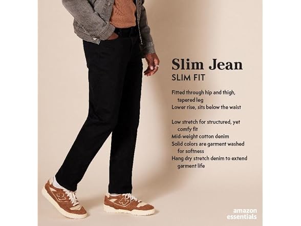 Amazon Essentials Men Slim-fit Jean Indigo Wash